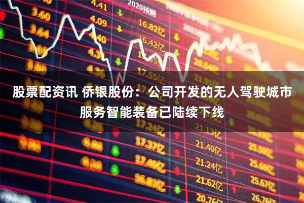 股票配资讯 侨银股份：公司开发的无人驾驶城市服务智能装备已陆续下线