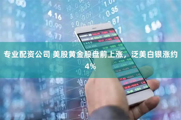 专业配资公司 美股黄金股盘前上涨，泛美白银涨约4%