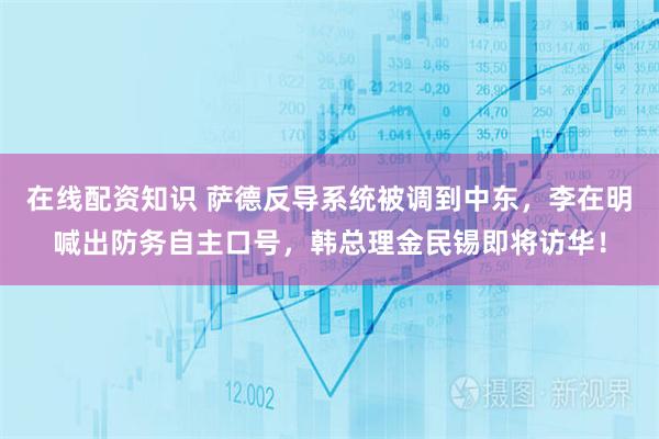 在线配资知识 萨德反导系统被调到中东，李在明喊出防务自主口号，韩总理金民锡即将访华！